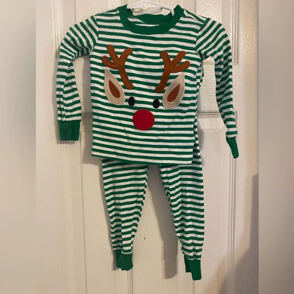 Children’s Place Reindeer Pajamas - Picture 1 of 7